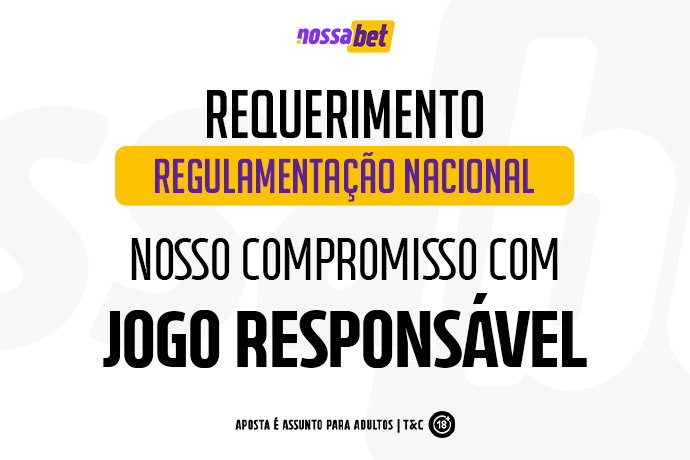 Regulamentação nacional e o nosso compromisso com Jogo Responsável